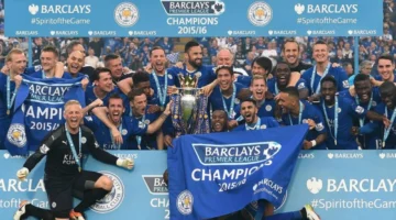 ليستر سيتي بطل الدوري الإنجليزي يواجه خطر الهبوط إلى دوري الدرجة الثالثة